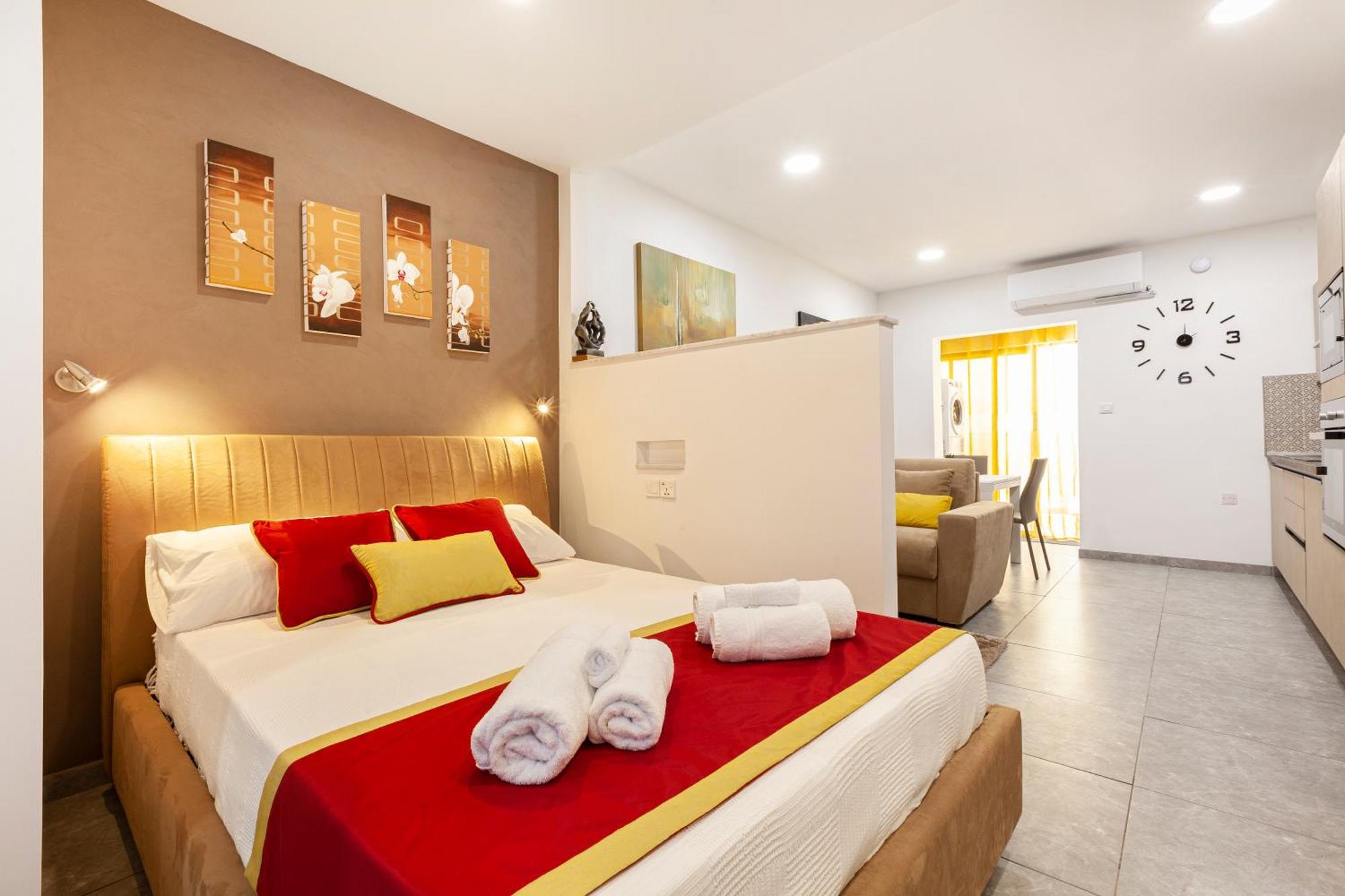 Modern & Lovely Studio - Prime Location Saint Julian's Dış mekan fotoğraf